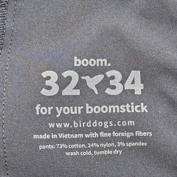 Birddogs Men's Chinos in Light Gray - Picture 3 of 6